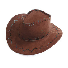 Cowboy Hat Suede High Quality Unisex Hat H007 Winter Customize dad straw Cap Hats Men Women
